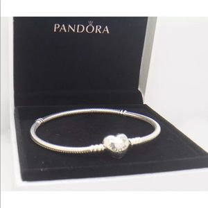Authentic Pandora Heart Bracelet